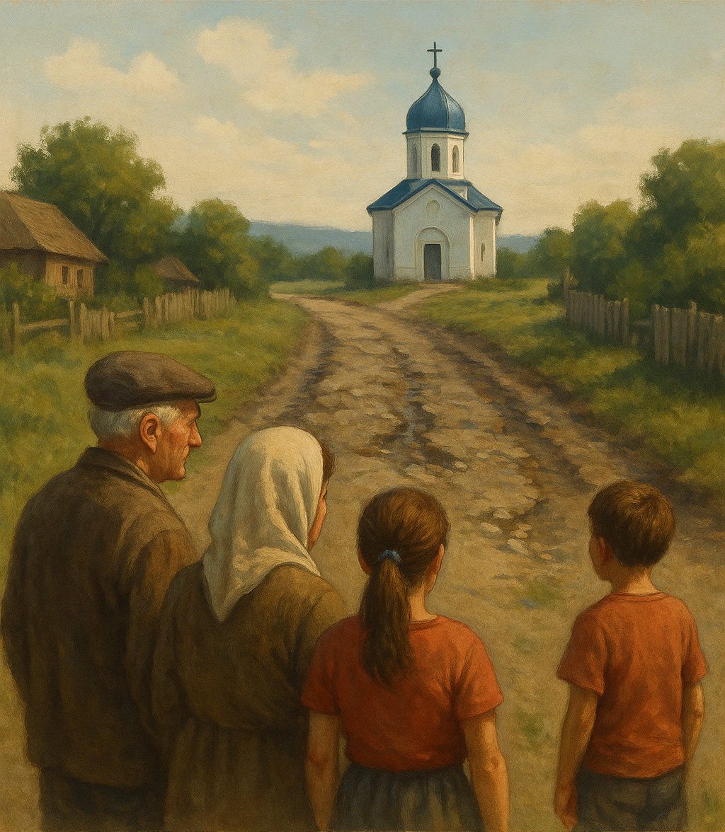Image for Reparația capitală a drumului spre biserica satului Onești